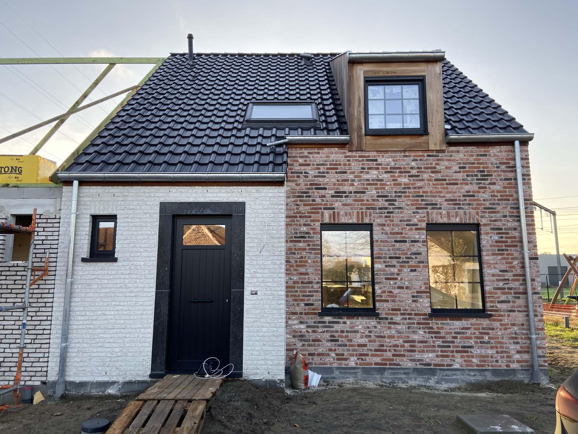 Nieuwbouw Vichte voorzijde